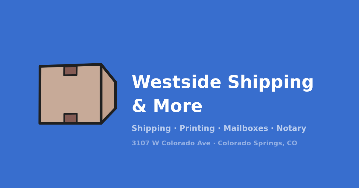 Westside Shipping and More - Human Side of Business